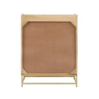 Spence Wooden Bar Cabinet with Marble Top