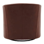 Walsh Top Grain Leather Swivel Chair