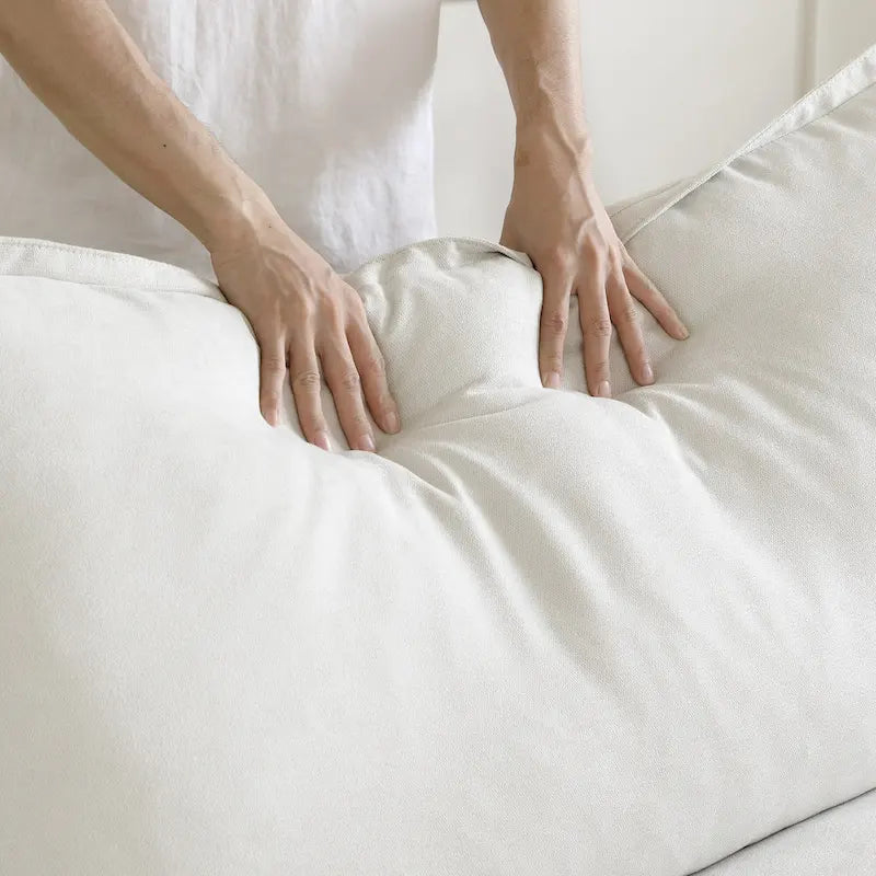 6 Piece U-shaped Velvet Upholstery Modular Sectional Sofa with 2 Ottoman