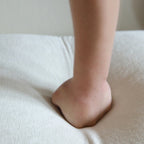 103.9 L-Shaped Sectional Sofa Chenille Fabric 3-Seat Couch with Ottoman