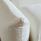 103.9 L-Shaped Sectional Sofa Chenille Fabric 3-Seat Couch with Ottoman