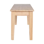 Shaker Style Solid Wood Dining Bench
