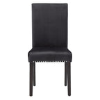 Balmforth Nailhead Velvet Upholstered Dining Chairs (Set of 2) by iNSPIRE Q Classic