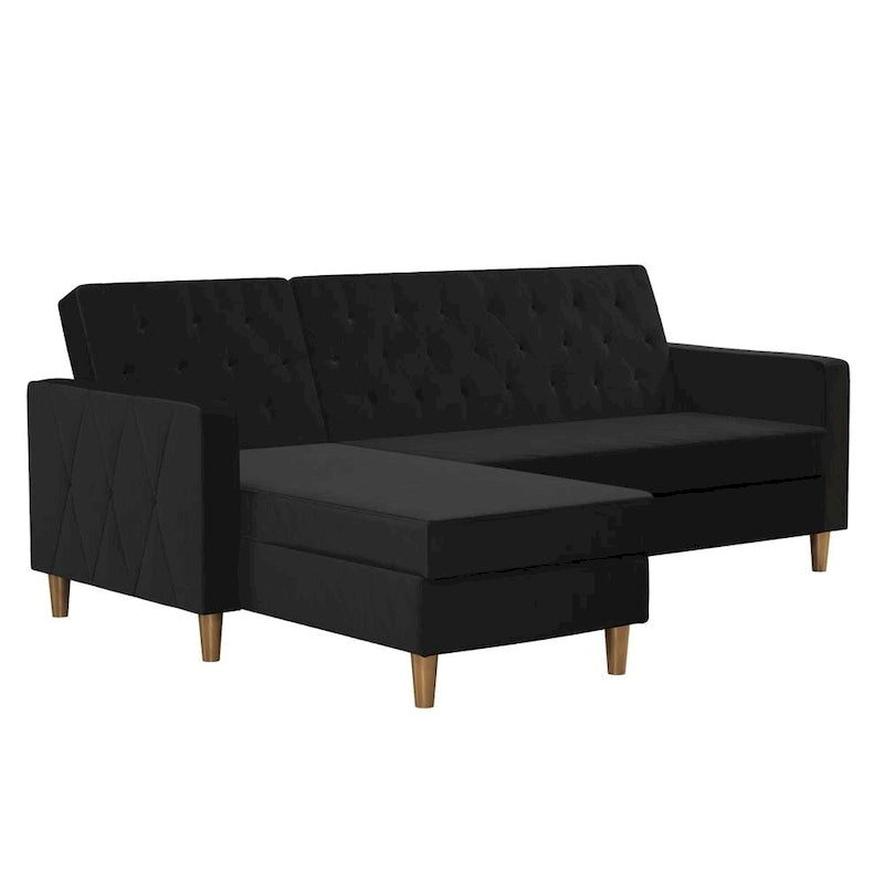 CosmoLiving by Cosmopolitan Liberty Sectional Futon with Storage