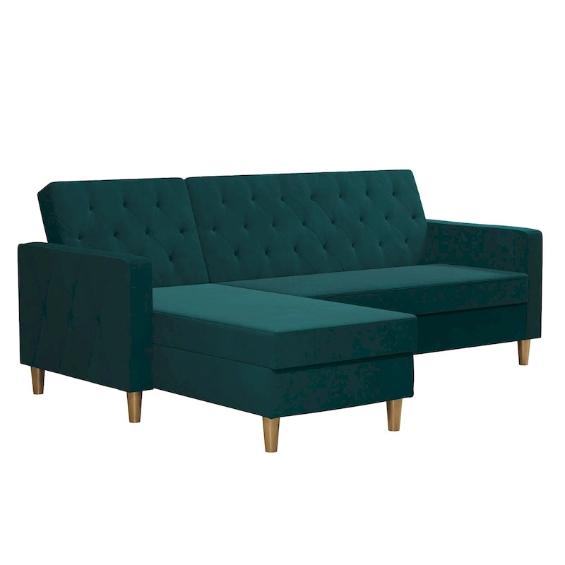 CosmoLiving by Cosmopolitan Liberty Sectional Futon with Storage