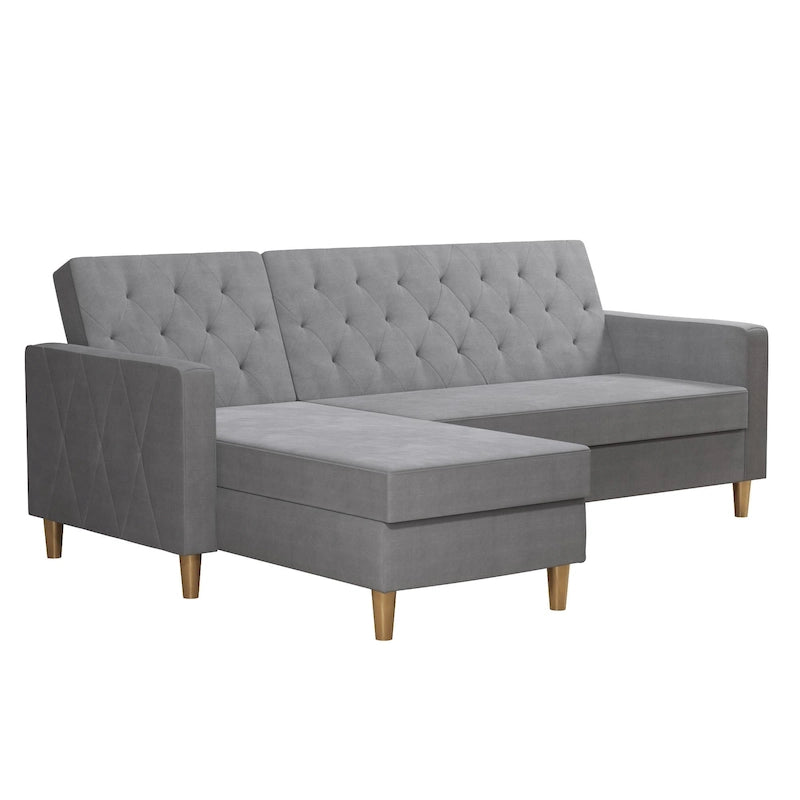 CosmoLiving by Cosmopolitan Liberty Sectional Futon with Storage