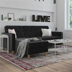 CosmoLiving by Cosmopolitan Liberty Sectional Futon with Storage