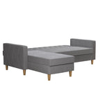 CosmoLiving by Cosmopolitan Liberty Sectional Futon with Storage
