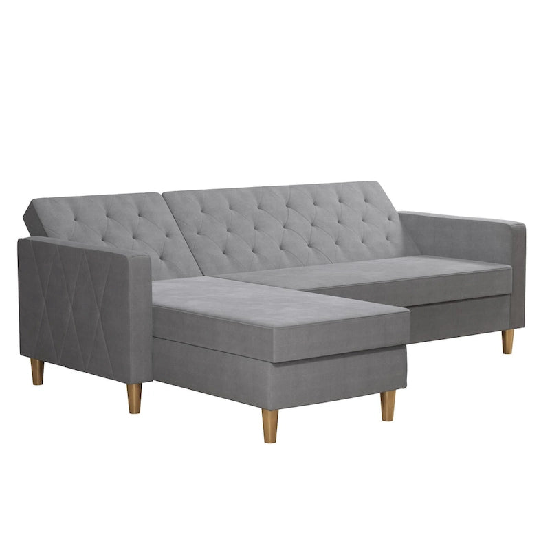 CosmoLiving by Cosmopolitan Liberty Sectional Futon with Storage