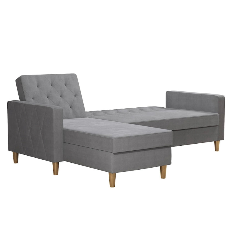 CosmoLiving by Cosmopolitan Liberty Sectional Futon with Storage