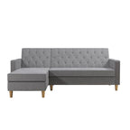CosmoLiving by Cosmopolitan Liberty Sectional Futon with Storage