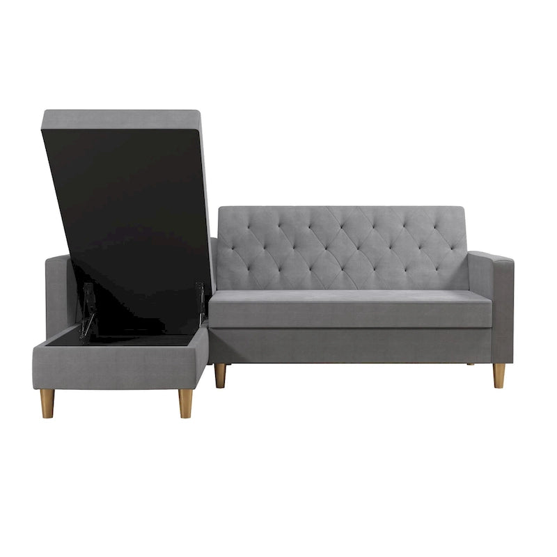 CosmoLiving by Cosmopolitan Liberty Sectional Futon with Storage