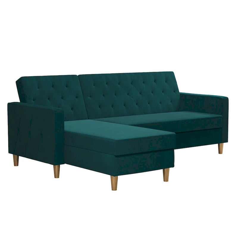 CosmoLiving by Cosmopolitan Liberty Sectional Futon with Storage