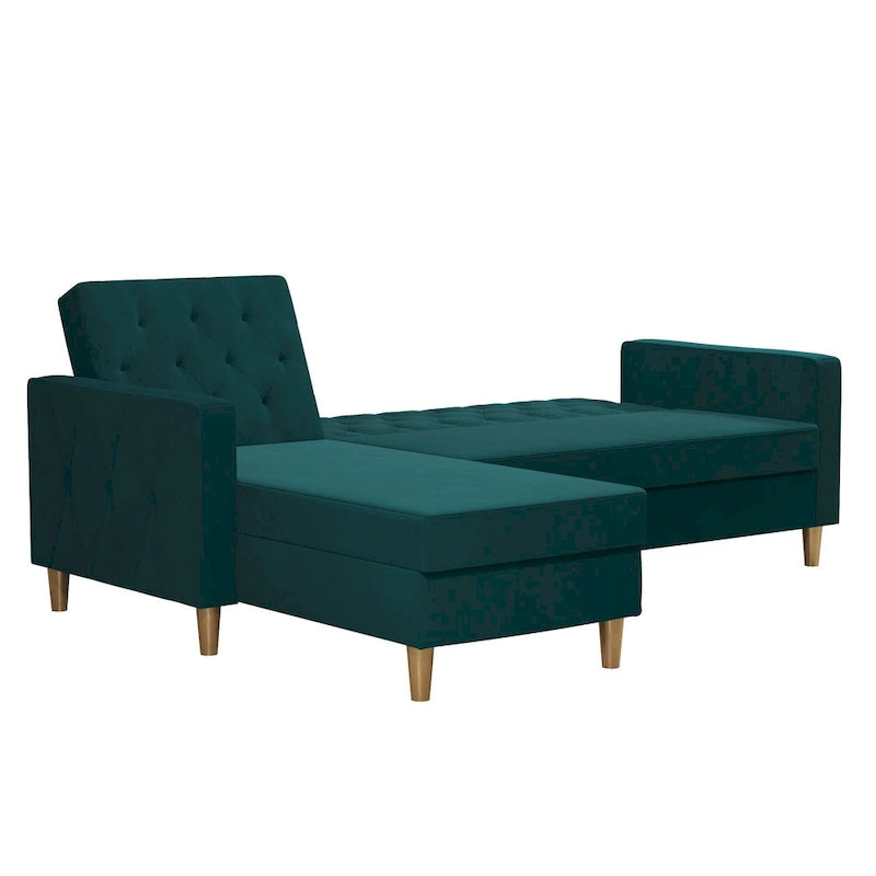 CosmoLiving by Cosmopolitan Liberty Sectional Futon with Storage