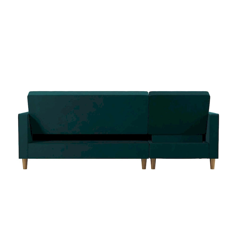 CosmoLiving by Cosmopolitan Liberty Sectional Futon with Storage