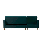 CosmoLiving by Cosmopolitan Liberty Sectional Futon with Storage