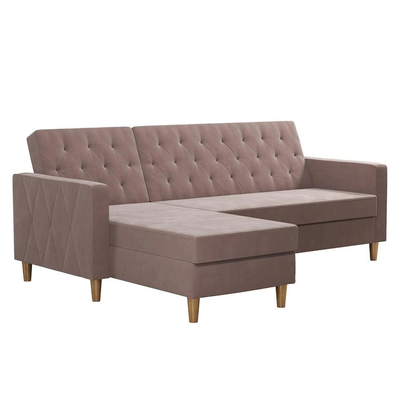 CosmoLiving by Cosmopolitan Liberty Sectional Futon with Storage