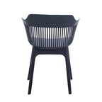 Porthos Home Palmer Dining Chairs Set of 2, Plastic Shell And Legs