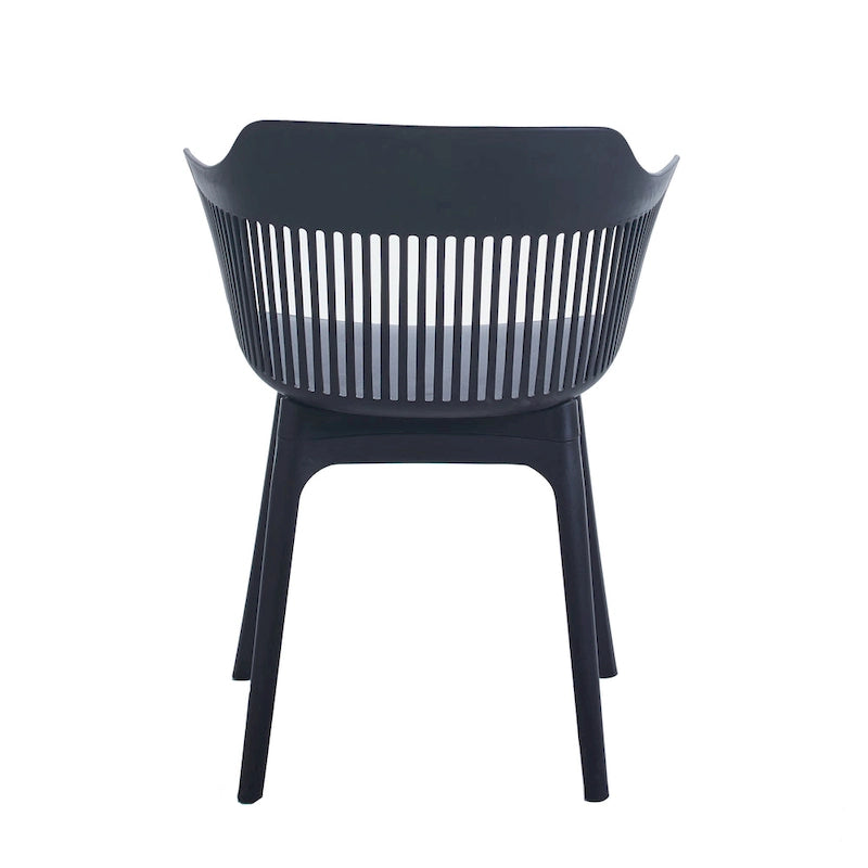 Porthos Home Palmer Dining Chairs Set of 2, Plastic Shell And Legs