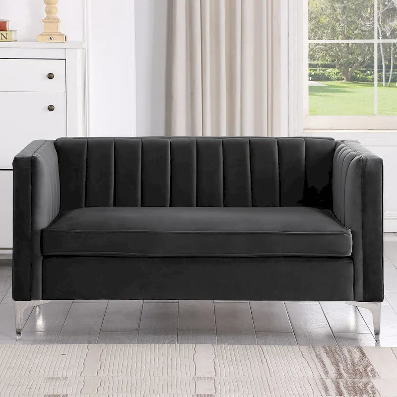Morden Fort Living Room Furniture Sets Couches for Living Room, Chair, Couch and Sofa 3 Pieces, Fabric, Dutch Velvet