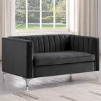 Morden Fort Living Room Furniture Sets Couches for Living Room, Chair, Couch and Sofa 3 Pieces, Fabric, Dutch Velvet