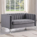 Morden Fort Living Room Furniture Sets Couches for Living Room, Chair, Couch and Sofa 3 Pieces, Fabric, Dutch Velvet