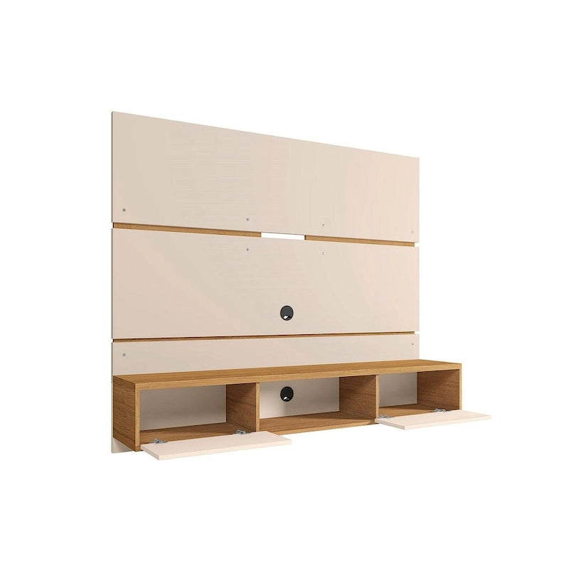 Vernon Mid Century Modern Wood 62.99 In. Floating Living Room Entertainment Furniture