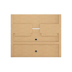 Vernon Mid Century Modern Wood 62.99 In. Floating Living Room Entertainment Furniture