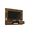 Vernon Mid Century Modern Wood 62.99 In. Floating Living Room Entertainment Furniture
