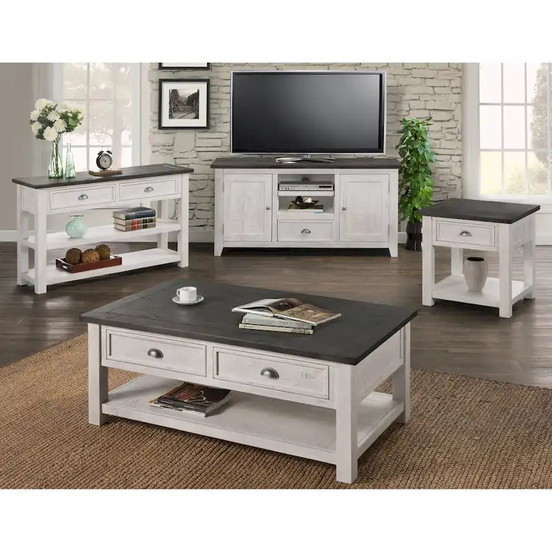 The Gray Barn Downington Solid Wood 60-inch TV Stand