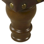 HomePop Storage Bench with Nail head Trim