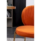 Roundhill Furniture Amoa Contemporary Velvet Upholstery Dining Chair