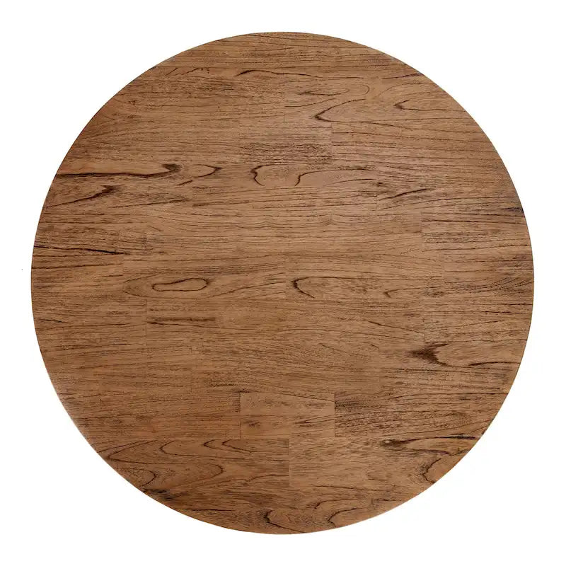 Kamari Rattan Coffee Table & Side/End Table w/ Wood Top