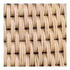 Kamari Rattan Coffee Table & Side/End Table w/ Wood Top