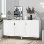 70 inch Width Console Table with Adjustable Shelves
