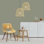 Carson Carrington Langa Faux Leather Mid-Century Dining Chair with Metal Legs