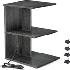 Table with USB Ports and Outlets