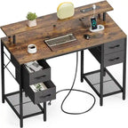 47 inch Computer Desk with 4 Drawers