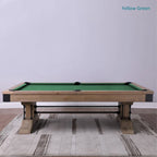 Manchester Slate Pool Table W/O Dinning top & Bench