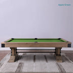 Manchester Slate Pool Table W/O Dinning top & Bench