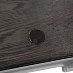 Allyson Park Wirebrushed White Charcoal Desk