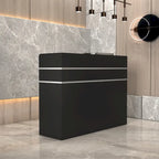 3-Drawer Reception Desk Reception Table Computer Writing Desk Working