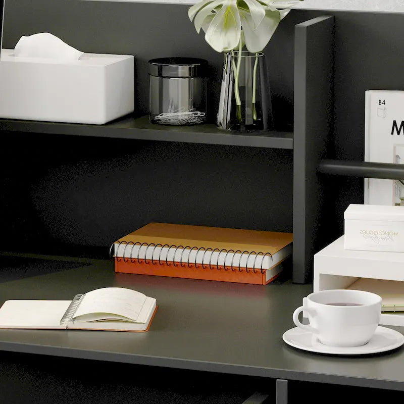 3-Drawer Reception Desk Reception Table Computer Writing Desk Working