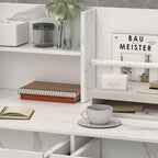 3-Drawer Reception Desk Reception Table Computer Writing Desk Working