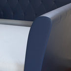 St. Ives Faux Leather Upholstered Day Bed with Trundle