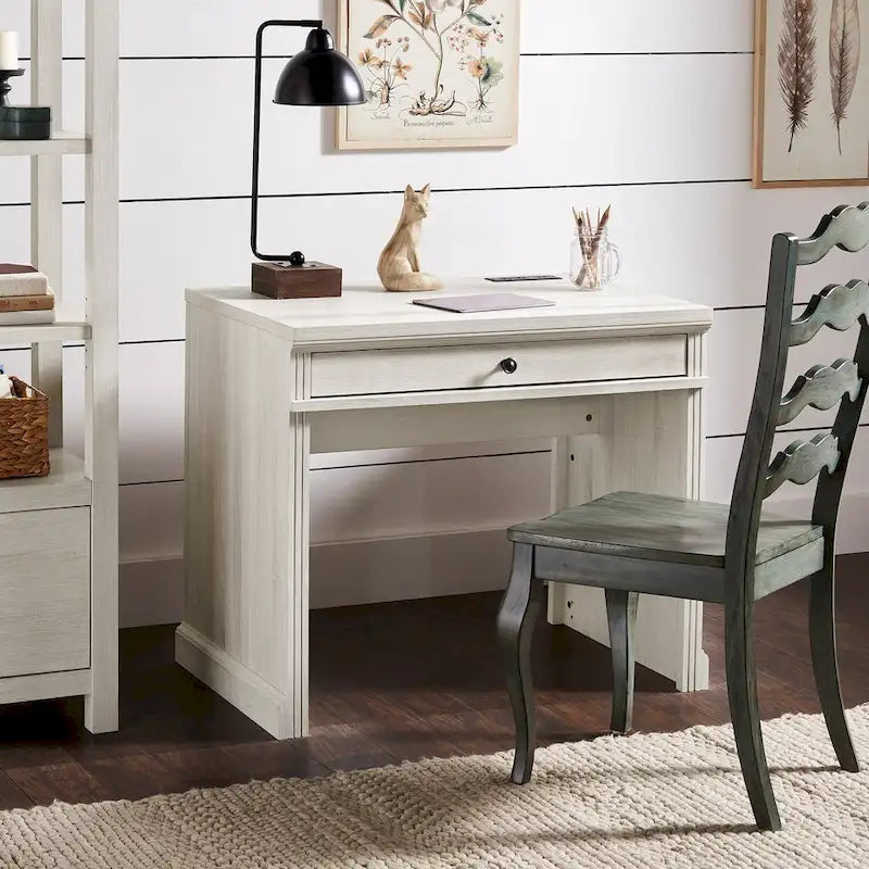 Hinesburg 35 in. Writing Desk with USB Charger by iNSPIRE Q Classic