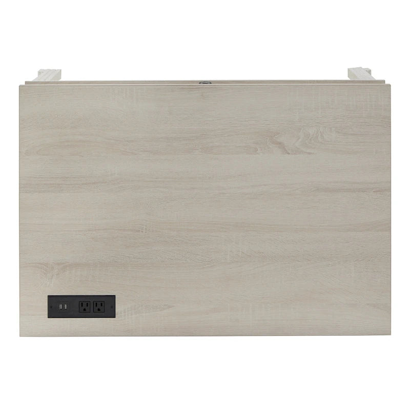 Hinesburg 35 in. Writing Desk with USB Charger by iNSPIRE Q Classic