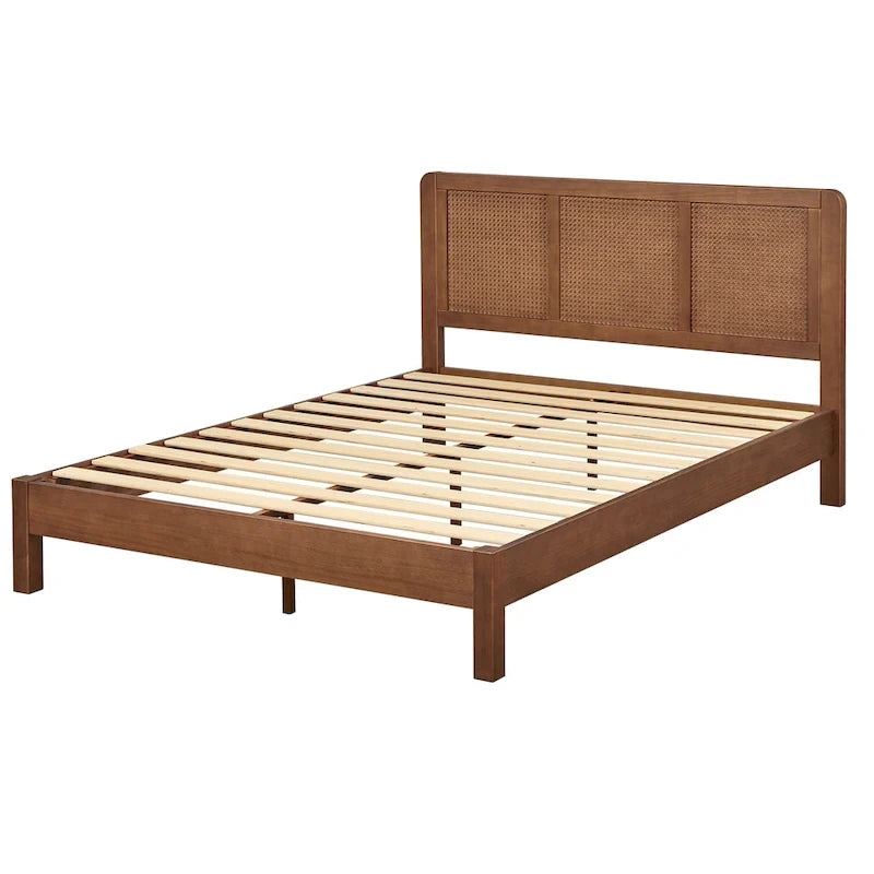 Lifestorey Larkin Mid-Century Queen Platform Bed