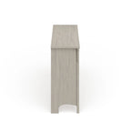 Antique White Storage Cabinet with Doors - 46.22L x 12.76W x 29.96H - 46.22L x 12.76W x 29.96H
