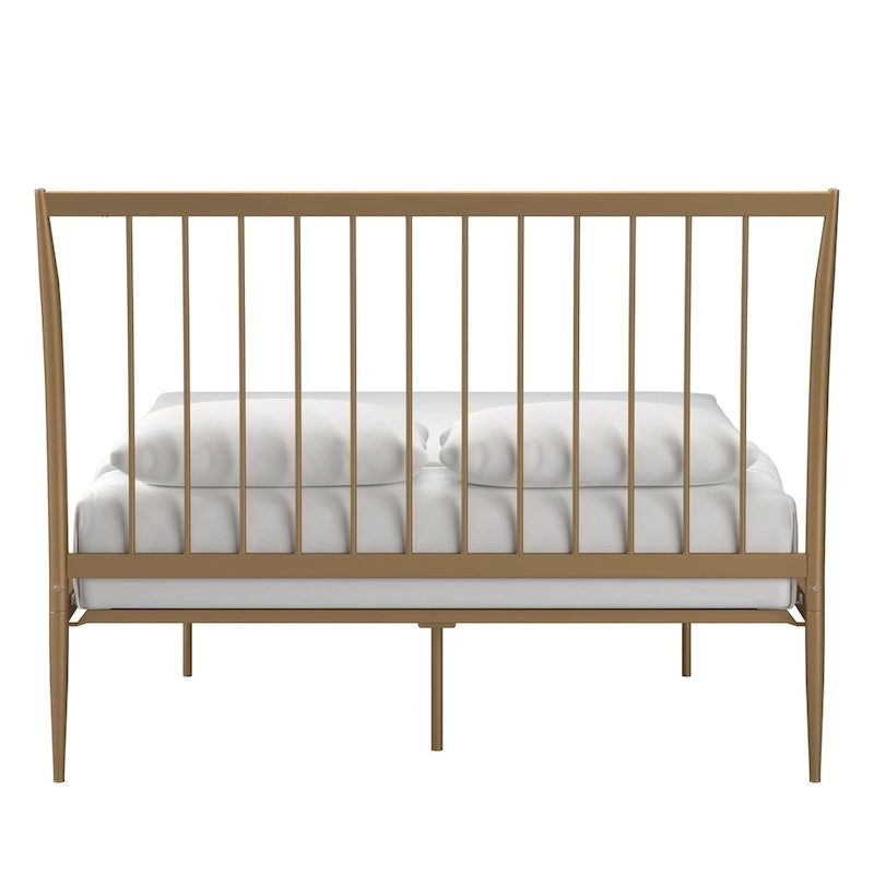 Parkcrest Gold Metal Bed by iNSPIRE Q Bold